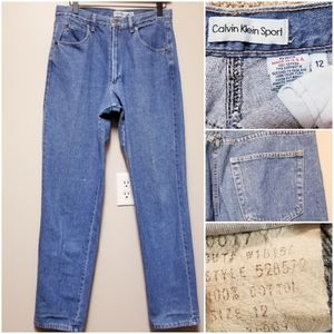 CALVIN KLEIN MOM Jeans VINTAGE made USA - 12
